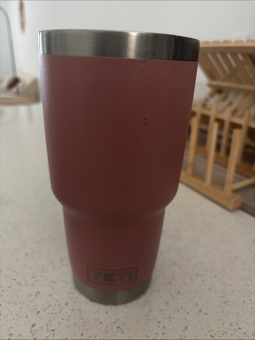 Yeti Steel Tumbler in Dusty Rose